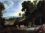 欧洲12-19世纪油画二_BRIL, Paul - Diana and Callisto